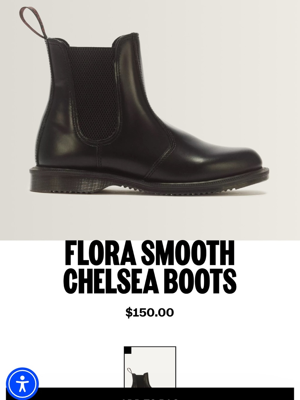 Dr. Martens Chelsea Ankle Boots - Black